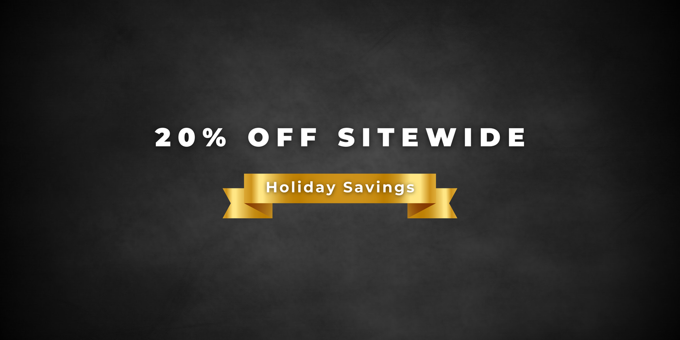 20% off sitewide holiday savings